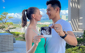 祖雄驚喜宣布「雙喜臨門」！佳娜懷孕3個月  超音波照曝光