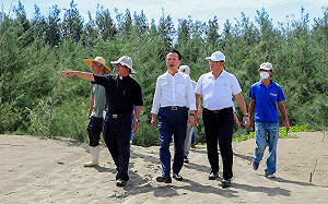 嘉縣布袋好美里沙灘復育有成 沿海面積擴增25公頃