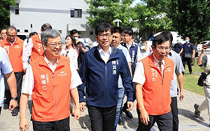 陳建仁訪視國訓中心 勉國手成為國人楷模與表率