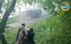 (影) 又入俄攻擊！烏國際志願軍入俄別爾哥羅德作戰 敵後作戰畫面曝