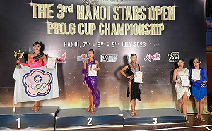 世界運動舞蹈公開賽奪雙金 左營國中學生郭品薰為國爭光