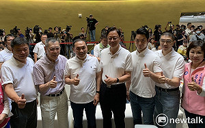 張榮味重申會支持郭台銘 侯友宜：團結合作形勢會越來越好     