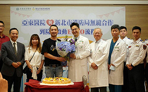 即時接上葉克膜 新北無心跳4旬男子被救回！亞東醫院曝搶救過程