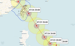 穿心颱？杜蘇芮路徑調整進逼台灣 彭啟明：預做防颱準備是最重要的