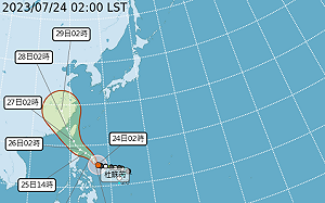中颱杜蘇芮路徑偏西持續長胖 彭啟明：未來又大又強