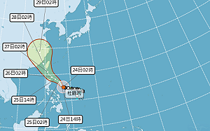 「杜蘇芮」路線持續南修！專家曝「侵台關鍵」：明天很重要