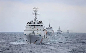 中國海警船跨中線、緊貼台24海浬鄰接區巡弋執法 前艦長示警…