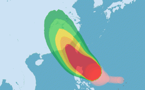 中颱杜蘇芮逼近！東部有短暫陣雨  專家：預估今發陸警