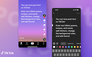 Threads、推特競爭者再＋1！TikTok 推「純文字」貼文功能