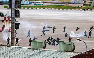 漢光演習桃機首次操演反空機降 阿帕契黑鷹扮敵方被國軍截擊