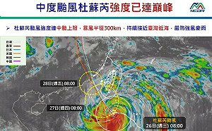 不斷更新》7/27颱風假！南高屏等6縣市停班課、金門停下半天 嘉義以北縣市正常、宜蘭有但書