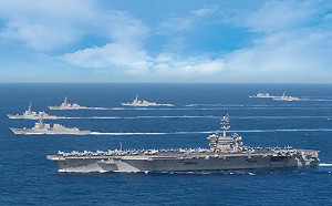 美防長 : 中共若武力犯台 美4航母將發兵助國軍! 中媒嗆 : 來了叫你回不去...