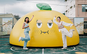 尼好、梨賀！遊東勢吃水梨 遊客中心變身全新遊樂地