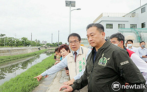 因應杜蘇芮颱風襲台  黃偉哲視察防颱整備並提醒市民防災