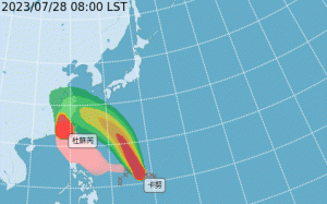 快訊》杜蘇芮尚未遠離！氣象局：10縣市豪大雨特報