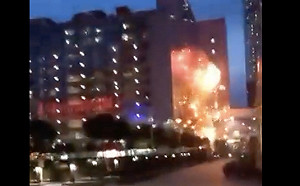 （影）用無人機搞心理戰？ 烏軍襲莫斯科政府大樓 俄居民人心惶惶