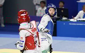 連過兩關　羅嘉翎世大運晉級四強