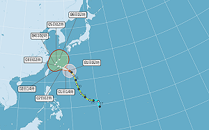 卡努外圍環流影響！北台灣防雨彈 吳德榮：中南部仍有局部短暫雨