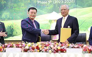 延續台泰農業技術合作情誼 國合會與泰國皇家計畫基金會簽署MOU       