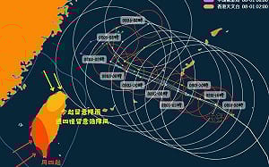卡努路徑西修威脅增！風雨如「抽水馬達」專家：陣風達颱風假標準