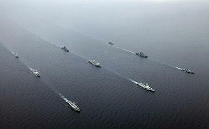 中俄11軍艦組聯合艦隊8月初逼近阿拉斯加 美出動4艘驅逐艦強力回應