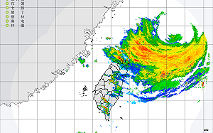 「卡努」短暫觸陸又移開！西南風增強「中南部雨勢變大」
