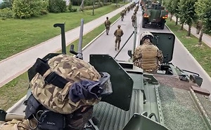 (影) 拉脫維亞陸軍在白俄邊境! 北約緊張了 將瓦格納攻擊等同俄羅斯攻擊!