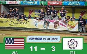 U12世界盃台灣吞首敗  冠軍戰再對美國隊
