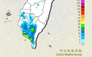 高屏持續大雨！台東刮焚風 桃園以北往東高溫警戒