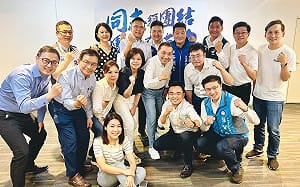 出席便當會喊話小雞「別吃碗內看碗外」 賴士葆：希望大家團結    