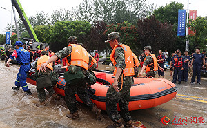 鎮壓? 救災? 武警已接管災區 涿州下達災情封口令 死亡人數成最高機密