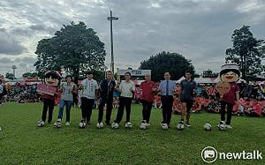 台中朝馬國際足球節父親節開踢 福華集團贊助陪員工同心築夢