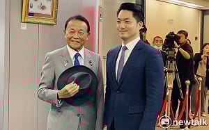 麻生太郎談來台曾見阿祖蔣介石往事 蔣萬安：台日共同捍衛區域和平