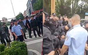 (影)｢這都是吃國家飯的警察!｣ 中國洩洪毀家園還爆打災民、噴辣椒水