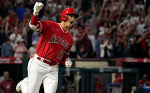 大谷狂刷紀錄！官網看好奪美聯打擊三冠王　