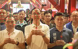 徐耀昌喊「下架國民黨」 朱立倫：考紀會一定嚴正處理　