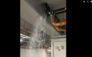 任內完工社宅大淹水 柯文哲：房子有保固期 漏水趕快修好就是了