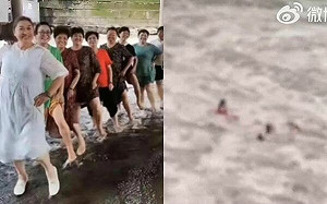 11中國大媽堅持｢水上跳廣場舞較美｣被沖走釀7死 胡錫進：真是悲劇!
