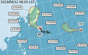 「朵拉」跨換日線成8號颱！未來路徑曝光