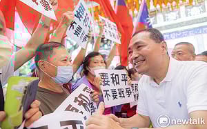 民調四腳督淪「老四」被諷太弱！侯友宜：打死不退