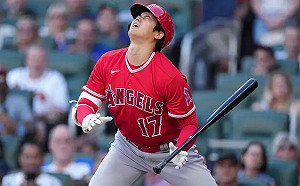 大谷翔平敲1安吞2K　天使3:11被太空人打爆