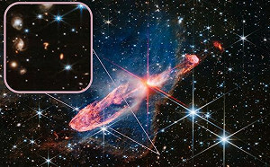 宇宙「驚人大問號」！ 韋伯太空望遠鏡發現 疑恆星「繞射」產生