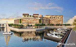 台南首座國際級遊艇港酒店  安平港悅椿度假酒店動土