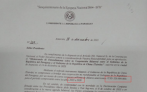 網傳賴清德「金援」百億助巴拉圭蓋社宅 外交部駁斥：假文件