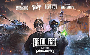 Megadeth 助陣！《戰車世界》和《戰艦世界》攜手推出「戰遊網金屬節」