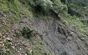 「埡口－向陽」路基流失！ 玉管處：南橫3山對外道路未開放