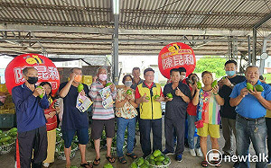 陳昆和大內採購促銷酪梨  以實際行動支持台南果農