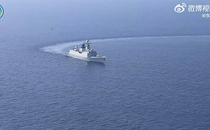 解放軍海空軍演恫嚇 美籲北京停止對台軍事施壓