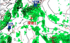 午後大雷雨還沒完 吳德榮:2個熱帶擾動對台無影響