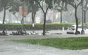 豪雨炸雙北！新北三峽累積雨量近150毫米